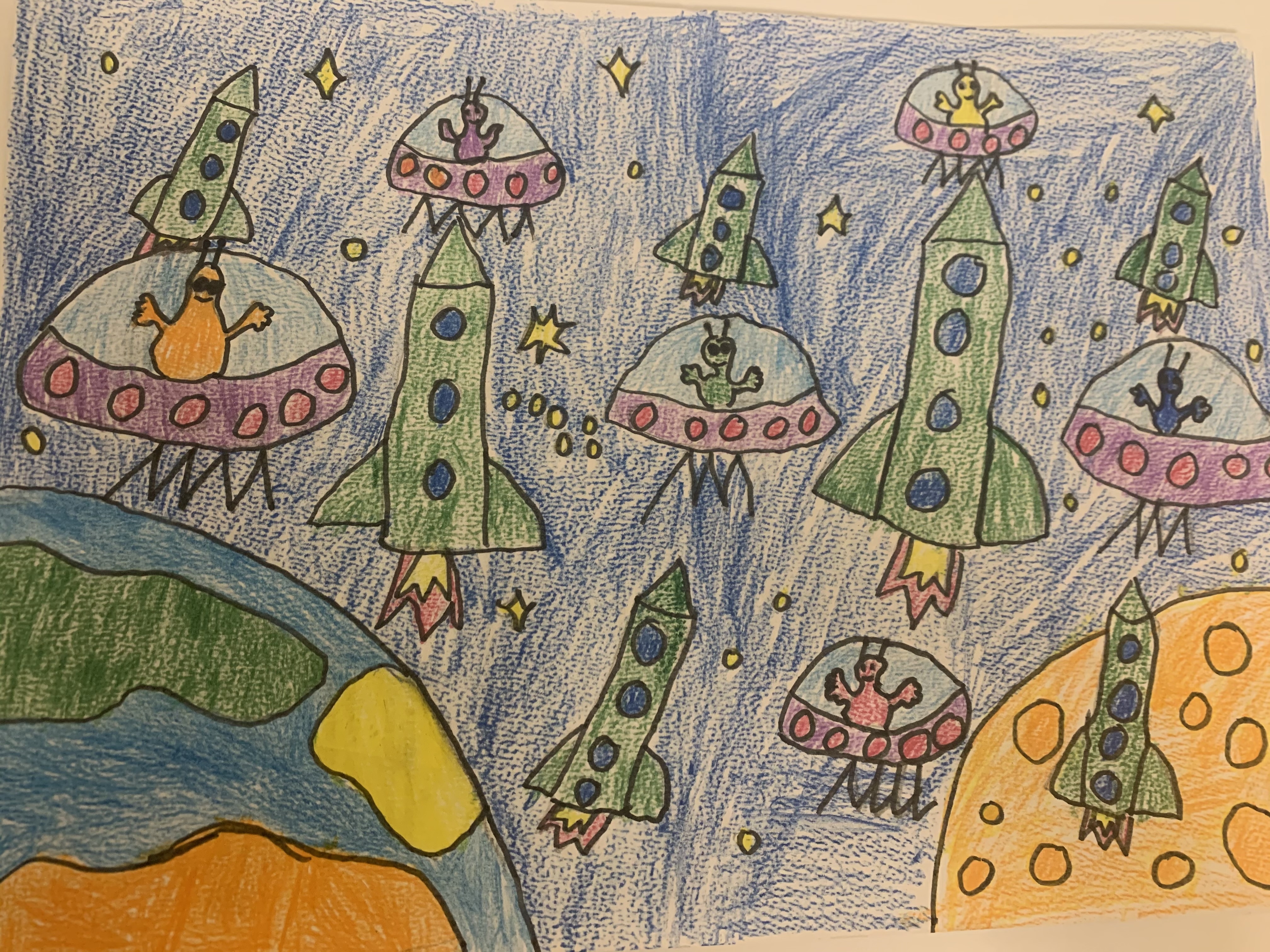 Рисунок участника Ульяна Щербакова, 7 лет